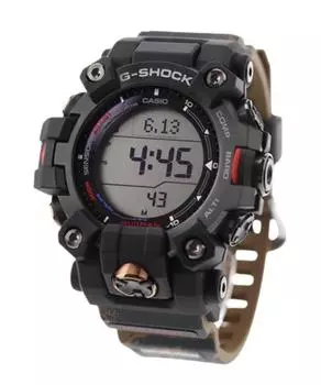 Мужские часы Casio G-Shock Master Of G-Land Mudman Team Land Cruiser Toyota Auto Body Solar GW-9500TLC-1 200M чёрный
