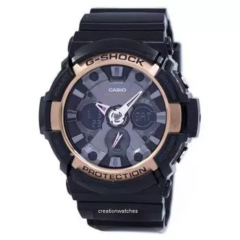 Мужские часы Casio G-Shock с акцентом из розового золота GA-200RG-1A GA200RG-1A