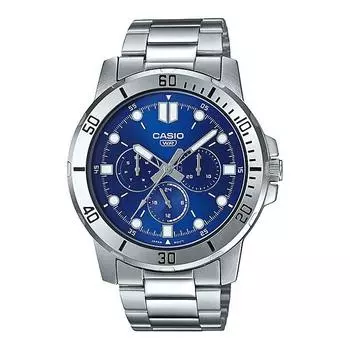 Мужские часы Casio с металлическим ремешком MTP-VD300D