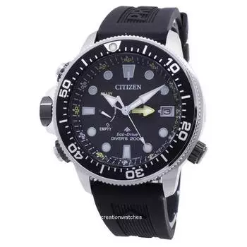 Мужские часы Citizen Divers Promaster BN2036-14E Eco-Drive 200M чёрный