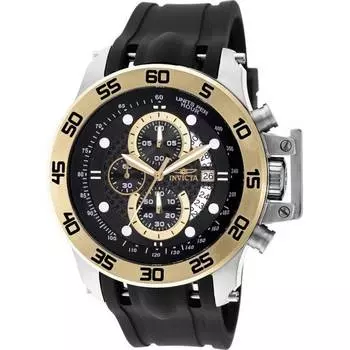 Мужские часы Invicta I-Force 19253 Кварцевый хронограф 100M чёрный