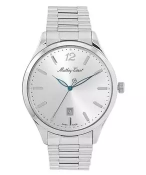 Мужские часы Mathey-Tissot Urban Metal Silver Dial Quartz H411MAS серебряный