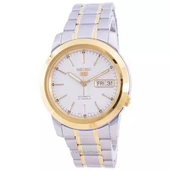 Мужские часы Seiko 5 автоматические 21 камень SNKE54 SNKE54K1 SNKE54K белый