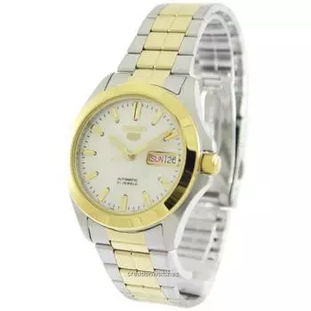 Мужские часы Seiko 5 автоматические 21 камень SNKK94 SNKK94K1 SNKK94K белый