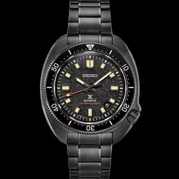 Мужские часы SEIKO Prospex Mechanical 1970 Heritage Black Series Cal.8L35 Limited Edition SLA061J1 / SBDX051 чёрный