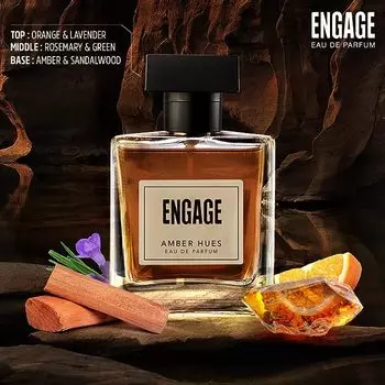 Мужские духи Amber Hues со стойким запахом, амбровый и теплый аромат, 100 мл 100 ML