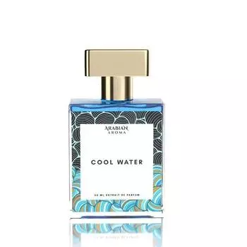 Мужские духи Arabian Aroma Cool Water | Лаванда, мята, сандаловое дерево | Мужские духи со стойким ароматом