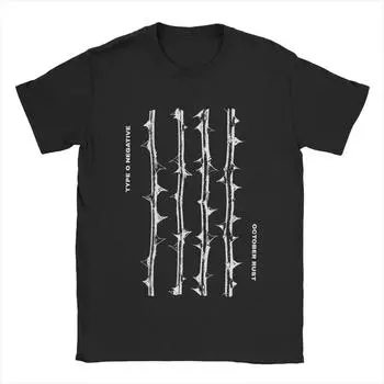 Мужские футболки Type O Negative October Rust, 100% хлопок, уникальная одежда с коротким рукавом и круглым вырезом, футболки больших размеров S чёрный