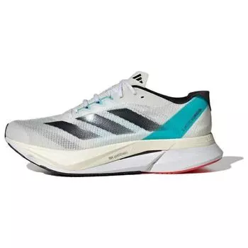 Мужские кроссовки adidas Adizero Boston 12 White Light Aqua Cloud-White Core-Black ID4237 40
