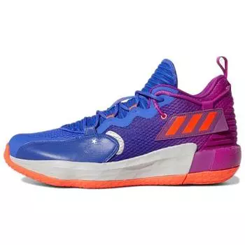 Мужские кроссовки adidas Dame 7 EXTPLY Say Cheese Purple Sonic-Fuchsia Solar-Red H69013 42