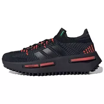 Мужские кроссовки adidas NMD_S1 Black Orange Lime Core-Black Carbon Flash-Lime IE4588 42