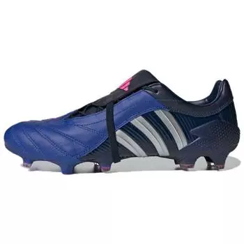 Мужские кроссовки adidas Predator Pulse FG Лига чемпионов УЕФА синие, ярко-синие, серебристо-металлические GY5306 40