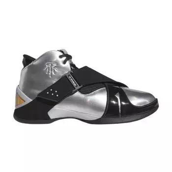 Мужские кроссовки adidas T-Mac 5 13 in 33 Silver Metallic-Silver Core-Black FZ6228 40