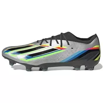 Мужские кроссовки adidas X Speedportal.1 FG Beyond Fast Silver Silver-Metallic Core-Black GW8428 41