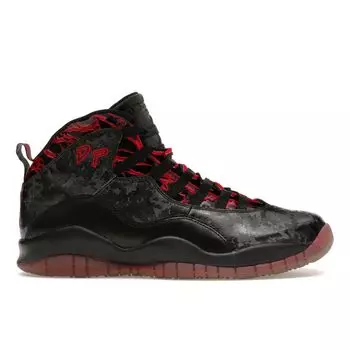 Мужские кроссовки Air Jordan 10 Retro DB Doernbecher Black Gym-Red 636214-066