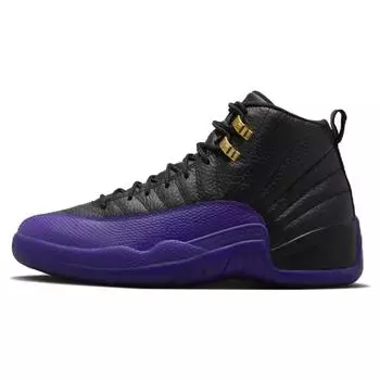 Мужские кроссовки Air Jordan 12 Retro Field Purple Black Metallic-Gold Taxi CT8013-057 46