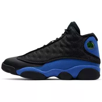 Мужские кроссовки Air Jordan 13 Retro Hyper Royal Черный Белый 414571-040