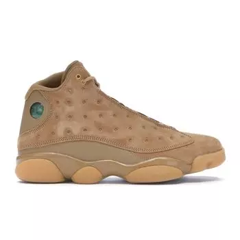 Мужские кроссовки Air Jordan 13 Retro Wheat Tan Elemental-Gold Baroque-Brown 414571-705