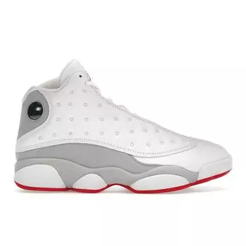 Мужские кроссовки Air Jordan 13 Retro White Wolf Grey True-Red 414571-160 40.5