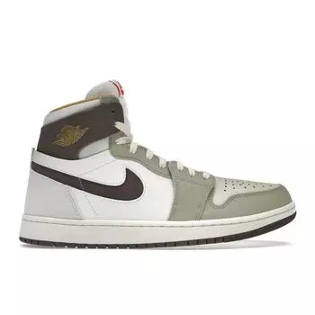 Мужские кроссовки Air Jordan 1 High Zoom Comfort 2 Year of the Rabbit, зеленые FD4327-121 44.5