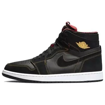 Мужские кроссовки Air Jordan 1 High Zoom Comfort Citrus Black Varsity-Red White CT0978-060 44.5