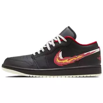 Мужские кроссовки Air Jordan 1 Low SE Just Skate Black Sail White FJ7073-010 47.5