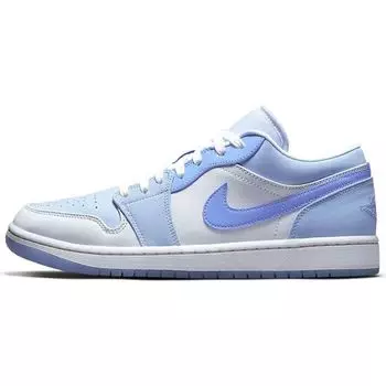 Мужские кроссовки Air Jordan 1 Low SE Mighty Swoosher Blue Football-Grey Ghost DM5442-040 40.5