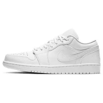 Мужские кроссовки Air Jordan 1 Low Triple White 553558-130 44