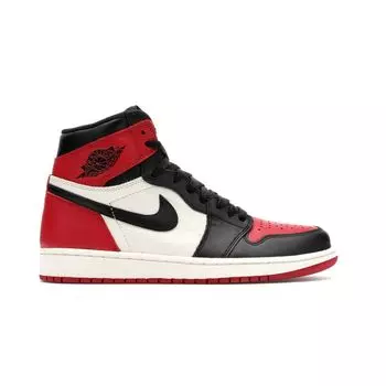 Мужские кроссовки Air Jordan 1 Retro High OG Bred Toe Gym-Red Summit-White-Black 555088-610 44.5