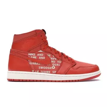 Мужские кроссовки Air Jordan 1 Retro High OG Vintage Coral Orange Sail 555088-800