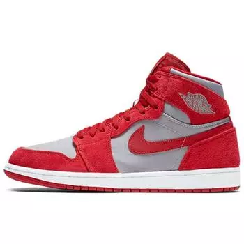 Мужские кроссовки Air Jordan 1 Retro High Premium True Red Cool-Grey-Summit-White AA3993-601