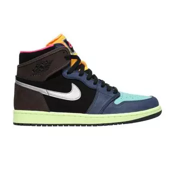 Мужские кроссовки Air Jordan 1 Retro High Tokyo Bio Hack Multi-Color Baroque-Brown Black 555088-201 43