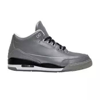 Мужские кроссовки Air Jordan 3 5Lab3 Reflective Silver Rflct-Slvr Rflct-Slvr-Blk-Wht 631603-003
