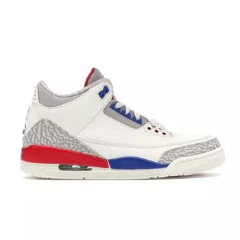 Мужские кроссовки Air Jordan 3 Retro International Flight White Sail Sport-Royal-Fire-Red 136064-140 45.5