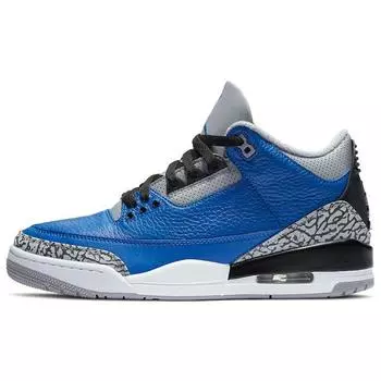 Мужские кроссовки Air Jordan 3 Retro Varsity Royal синие CT8532-400