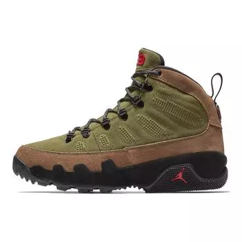 Мужские кроссовки Air Jordan 9 Retro Boot NRG Beef and Broccoli Green Brown Olive AR4491-200