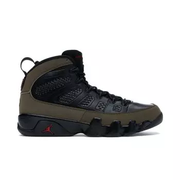 Мужские кроссовки Air Jordan 9 Retro Olive 2012 Black Varsity-Red-Light-Olive 302370-020