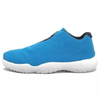 Мужские кроссовки Air Jordan Future Low Photo Синие черно-белые 718948-400