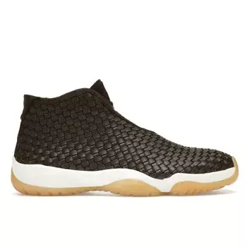 Мужские кроссовки Air Jordan Future Premium Dark Chocolate Brown Sail-Gum-Yellow 652141-219