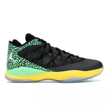 Мужские кроссовки Air Jordan Jordan CP3 7 Brazil Pack черный зеленый-желтый 687913-720