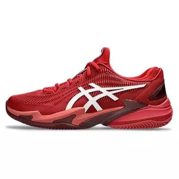 Мужские кроссовки ASICS Court FF 3 Novak Clay Cranberry красный белый 1041A362-962 40.5