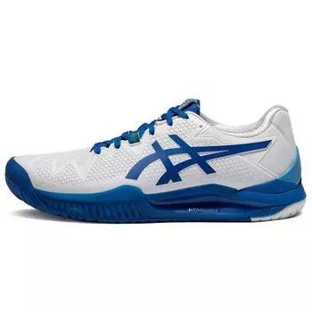 Мужские кроссовки ASICS Gel Разрешение 8 Novak Pack Белый Тунец-Синий 1041A345-960 40.5