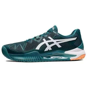 Мужские кроссовки ASICS Gel Resolution 8 Velvet Pine Green White 1041A079-300 43.5