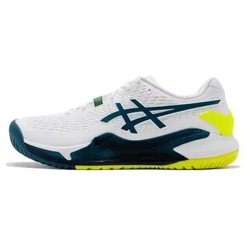 Мужские кроссовки ASICS Gel Resolution 9 White Restful Teal 1041A330-101 42
