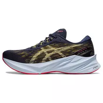 Мужские кроссовки ASICS Novablast 3 Midnight Olive Oil синие 1011B458-402 44.5