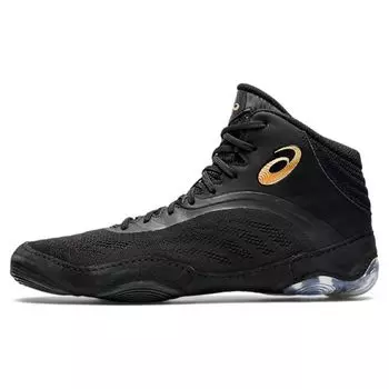 Мужские кроссовки ASICS Split Elite Black Pure Gold 1081A050-002 44
