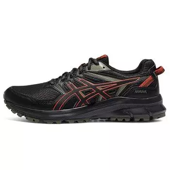Мужские кроссовки ASICS Trail Scout 2 Black Cherry Tomato 1011B181-007 45