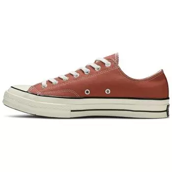 Мужские кроссовки Converse Chuck 70 Low Terracotta Red Orange Black Egret 161505C