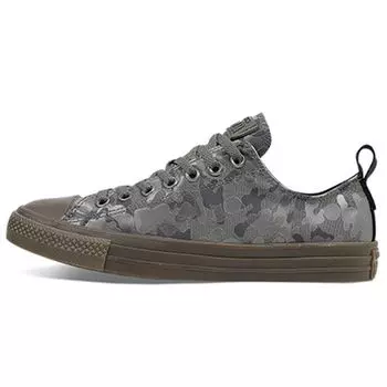 Мужские кроссовки Converse Chuck Taylor All Star Low Camo серые Mason River-Rock 159754C 35