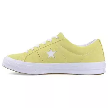 Мужские кроссовки Converse One Star Ox Lemon Haze желто-белые 158438C 39